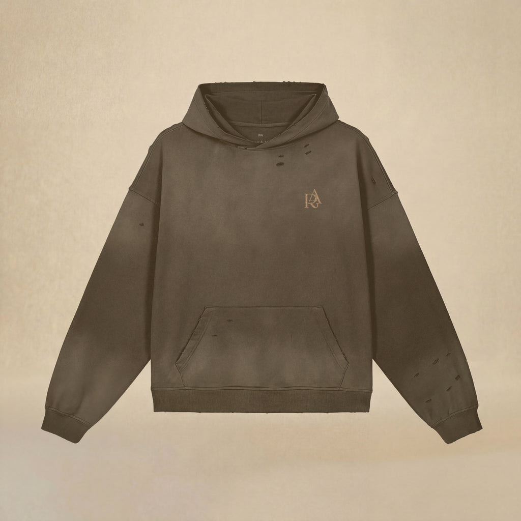 Oversized Hoodie with Romans Abide Signature