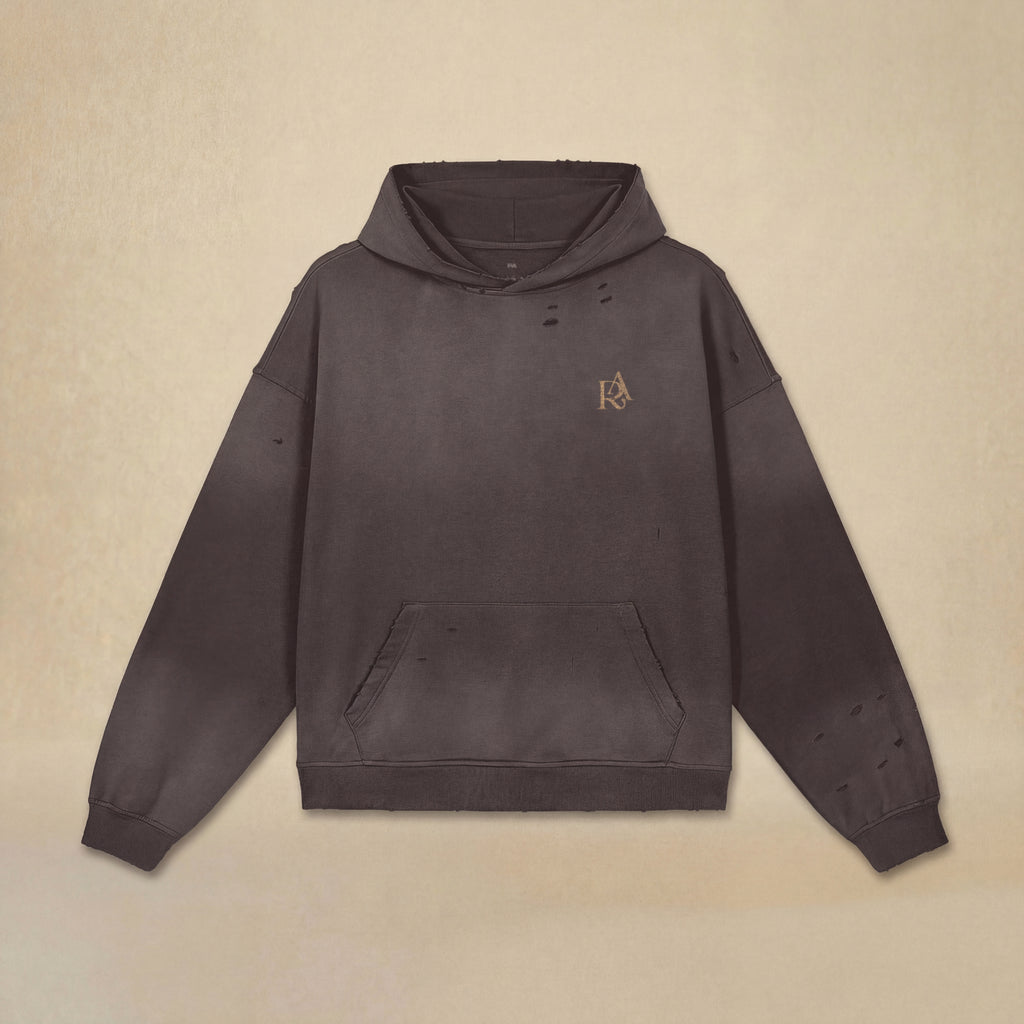 Oversized Hoodie with Romans Abide Signature