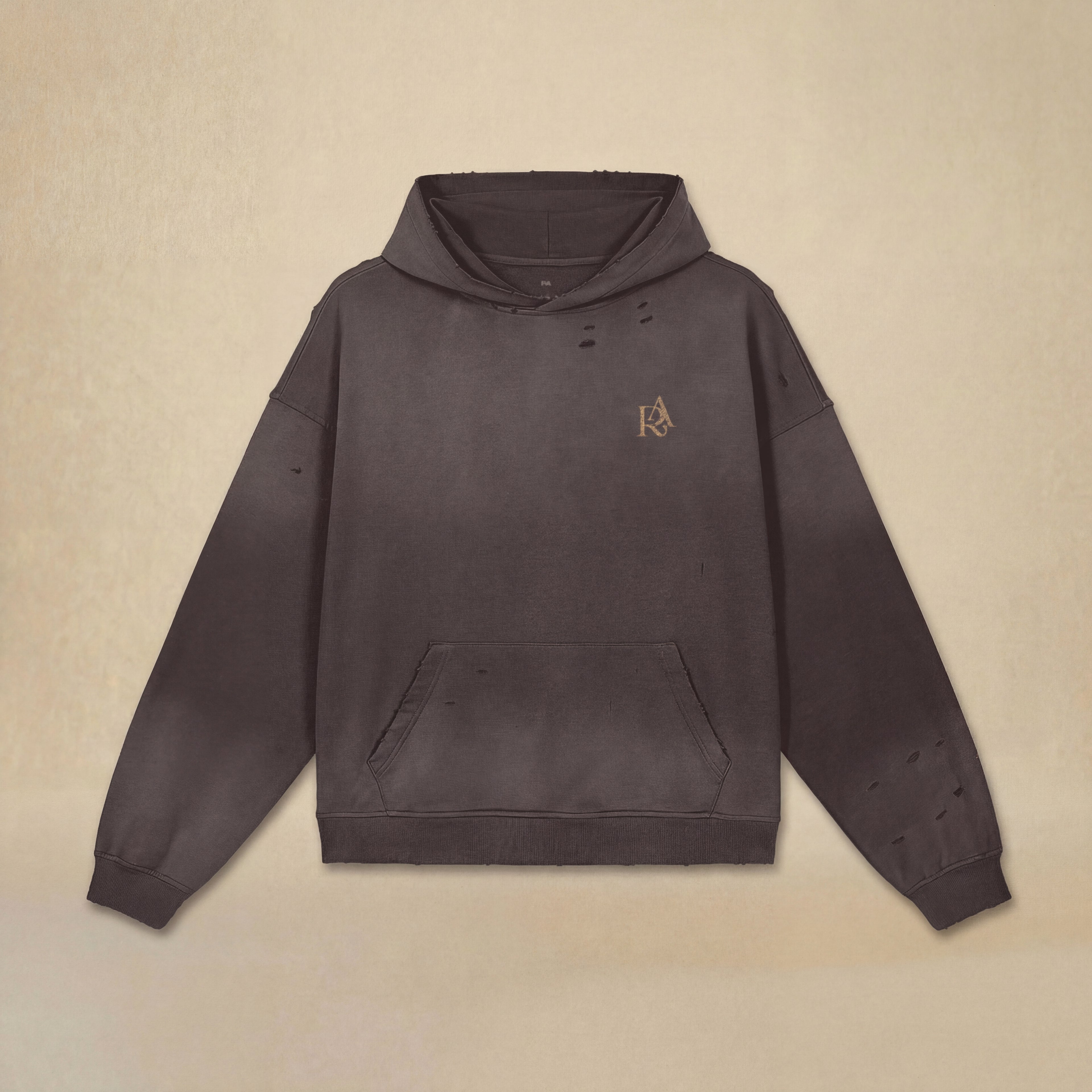 Oversized Hoodie with Romans Abide Signature